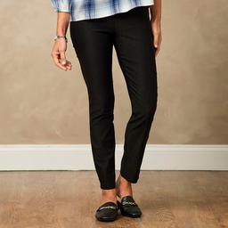 Womens Preswick & Moore(R) Solid Pull On Ponte Butt Lift Pants