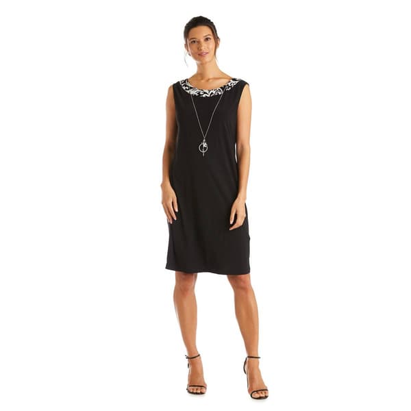 Womens R&M Richards 2pc. Scroll Jacket Dress