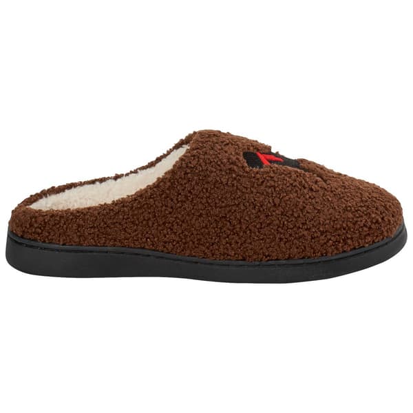 Mens Preswick & Moore&#174; Dog with Scarf Slippers