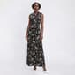 Womens MSK Sleeveless Floral Half Zip Neck Maxi Dress - image 1