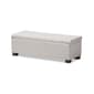 Baxton Studio Roanoke Modern & Contemporary Storage Ottoman - image 3
