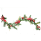 Northlight 6ft. Berries & Ornaments Mixed Pine Christmas Garland - image 1