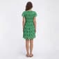 Womens Ninety Clothing Flutter Sleeve Geometric Shift Dress - image 3