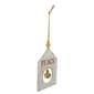 Northlight Seasonal White Wooden "Peace" Christmas Ornament - image 2