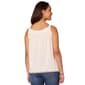 Womens Democracy Embroidered Scallop Tank Top - image 3