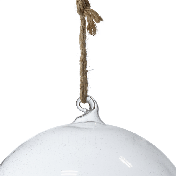 Northlight Polar Bear in Snow Glass Globe Christmas Ornament