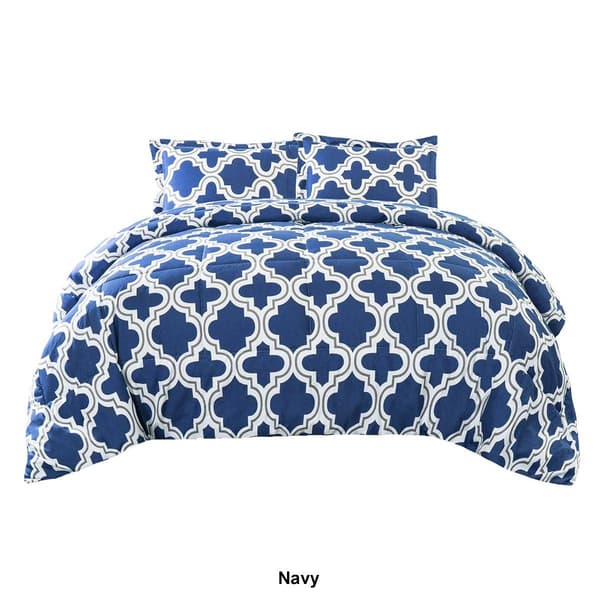Superior 3pc. Down Alternative Trellis Comforter Set Boscov's