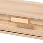 Baxton Studio Sebille Light Brown Wood 2-Drawer Console Table - image 5