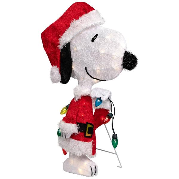 Northlight Seasonal 24in. Lighted Santa Snoopy String Lights