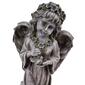 Hi-Line Gift Angel Child Holding Bird Garden Statue - image 5