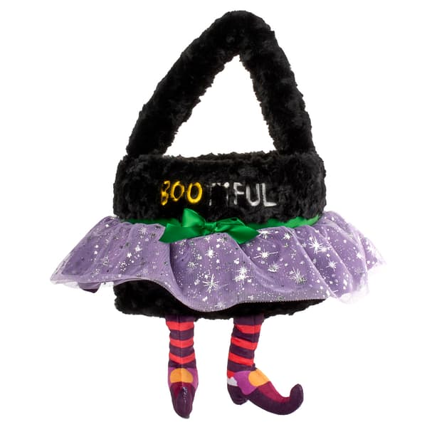 Girls Votum Witch Plush Candy Bucket - image 