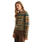 Womens CITY BLUES Long Sleeve Mixed Stripe Pullover Sweater - image 3