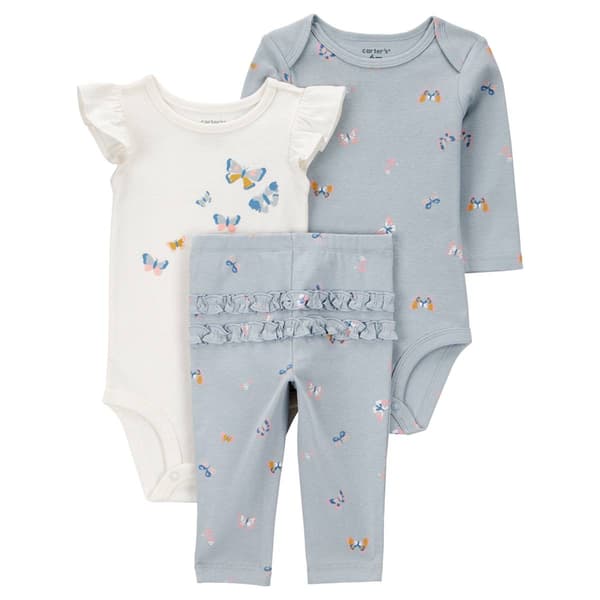 Baby Girl (NB-24M) Carter''s(R) 3pc. Butterfly Little Character Set - image 