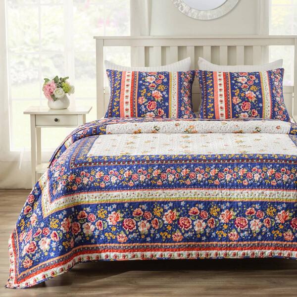 Greenland Home Fashions&#40;tm&#41; Marsha Americana Chic Quilt Set - image 
