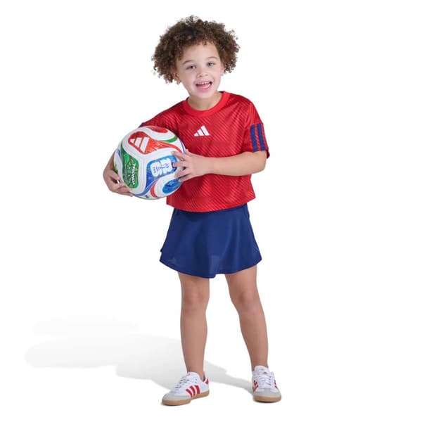 Toddler Girl adidas(R) Soccer Top & Skort Set