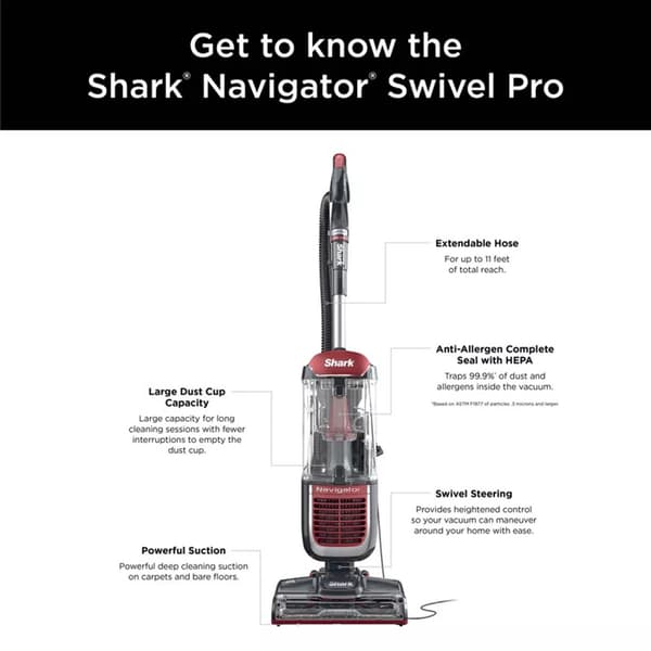 Shark Navigator Swivel Pro Upright Vacuum