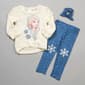 Toddler Girl Disney&#40;R&#41; Frozen Elsa Top & Leggings w/ Scrunchie - image 1