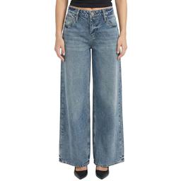 Juniors YMI(R) Joey Low Rise Super Wide Leg Jeans
