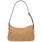 True Religion Logo Plaque Suede Shoulder Bag - image 4
