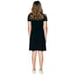 Petite MSK Short Sleeve Half Zip Neck Solid Shift Dress - image 2
