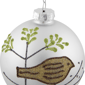 Northlight 4ct. Glitter Bird Christmas Glass Ball Ornaments - image 6