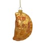 Northlight Seasonal Golden Glittered Pierogi Christmas Ornament - image 1