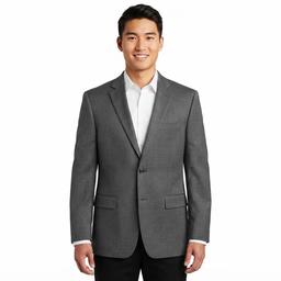 Mens Jones New York Grey Shark Stretch Sport Coat