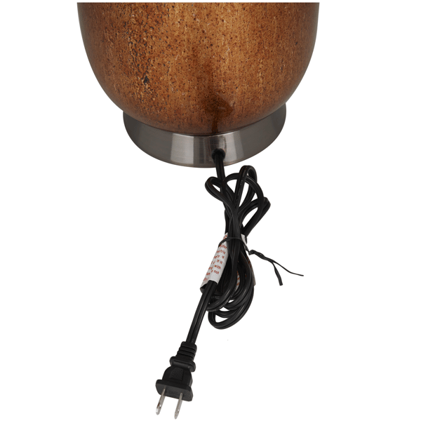 9th & Pike® Modern Copper Glass Table Lamp