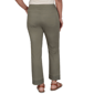 Womens Ruby Rd. Sedona Escape Pleated Hem Denim Ankle Pants - image 2