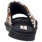 Womens Dearfoams® Ana Leopard Quilted Velour Slide Slippers - image 3