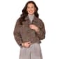 Womens Democracy Patch Pocket Fray Hem Cropped Jacket - image 4