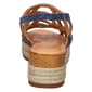 Womens Bella Vita Italy Zip-Italy Suede Platform Sandals - image 3