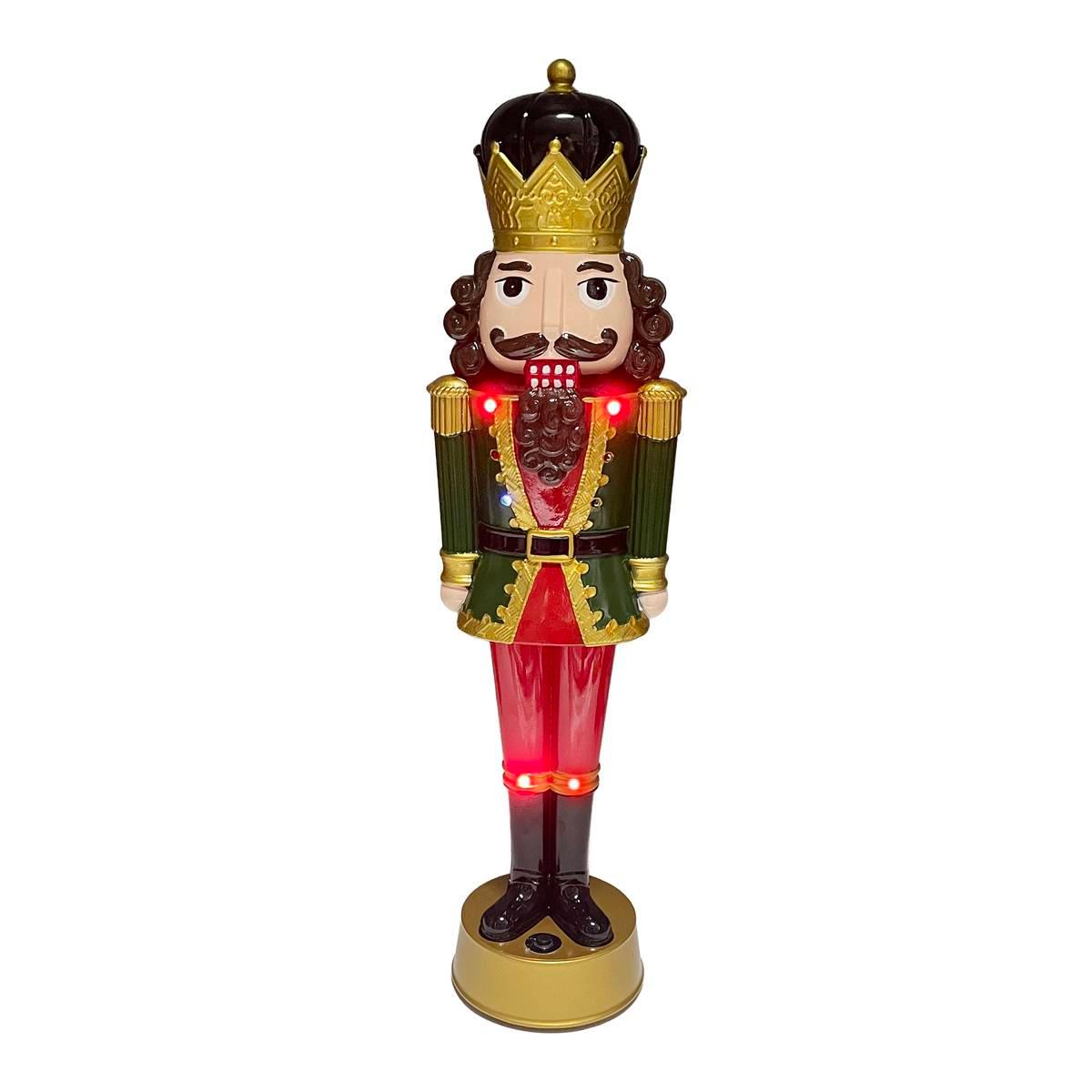 Battery Operated Musical Light Up Nutcracker