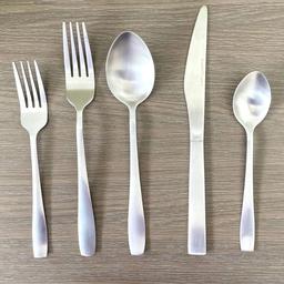 BergHOFF Taper 20pc. Matte Finish Flatware Set