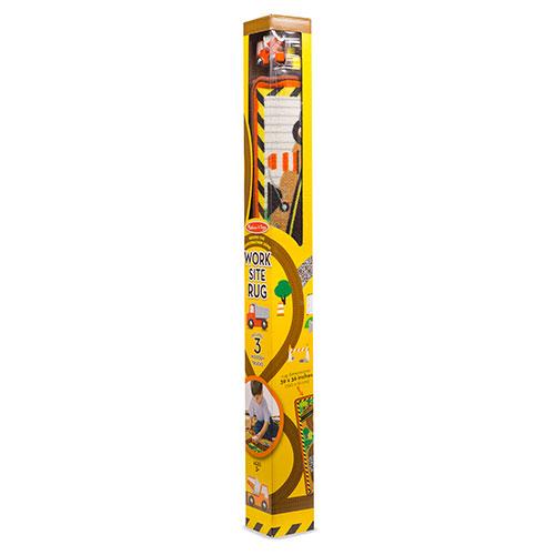 Melissa & Doug® Construction Site Rug & Vehicle Set