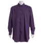 Mens Big & Tall Christian Aujard Dress Shirt - Purple Cornflower - image 2