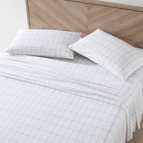 Eddie Bauer Northern Plaid Cotton Percale Sheet Set