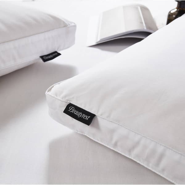 Beautyrest&#174; Firm 233TC 2pk. Feather and Down Fiber Pillow