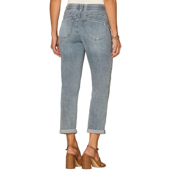 Petite Democracy “Ab”solution® Mid Rise Roll Cuff Ankle Jeans