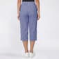 Womens Jordana Rose Seersucker Gingham Capris - image 2