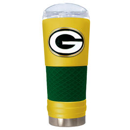 NFL Green Bay Packers DRAFT Powder Coated Stainless Steel Tumbler