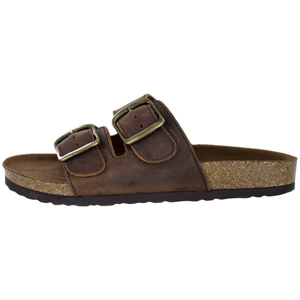 Womens White Mountain Helga Slide Footbed Sandals