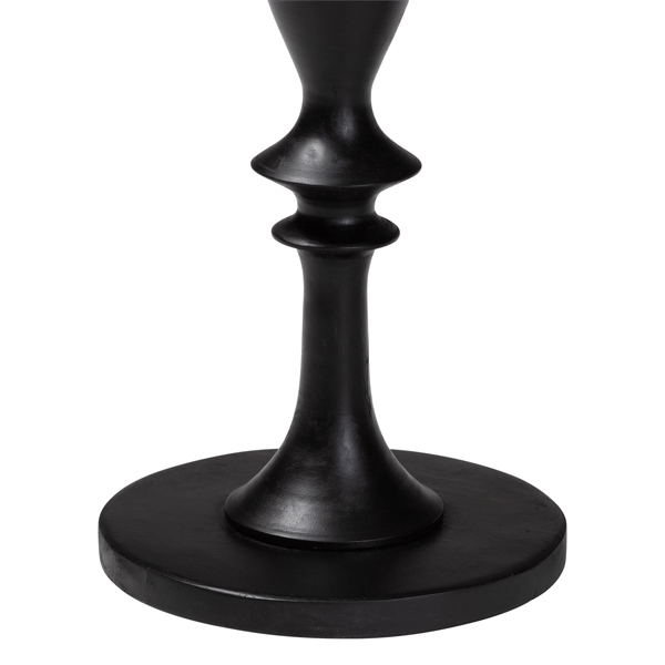bali & pari Perlita End Table with Marble Stone Top