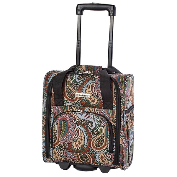 Leisure Woodbridge 15in. Paisley Carry On Luggage