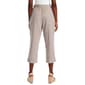 Plus Size Emily Daniels Pull On Stripe Side Slit Capris - image 2