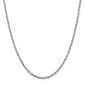 Gold Classics&#40;tm&#41; 3mm. White Gold Diamond Cut Cable Necklace - image 1