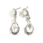 Adrienne Vittadini Silver-Tone Double Drop Earrings - image 1