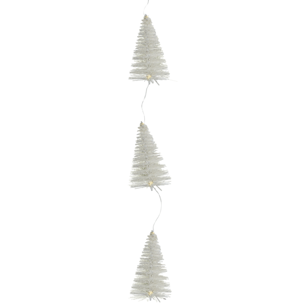 Northlight 6.5ft.LED Lighted Mini Sisal Tree Christmas Garland - image 
