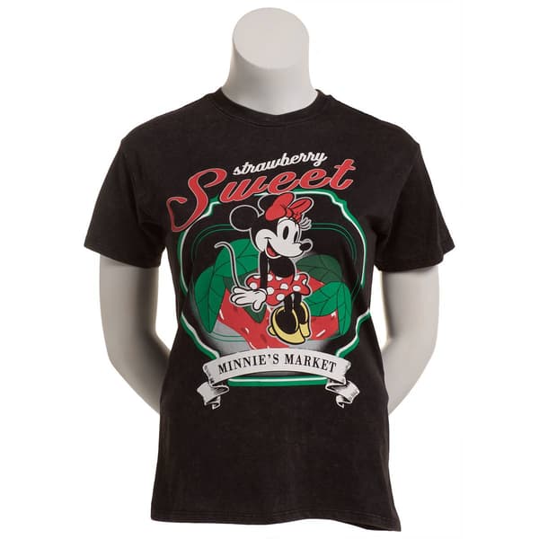 Juniors Freeze Minnie Sweet Vintage Wash Boxy Graphic Tee