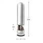 Ovente Electric Stainless Steel Sea Salt & Pepper Grinder Set - image 10